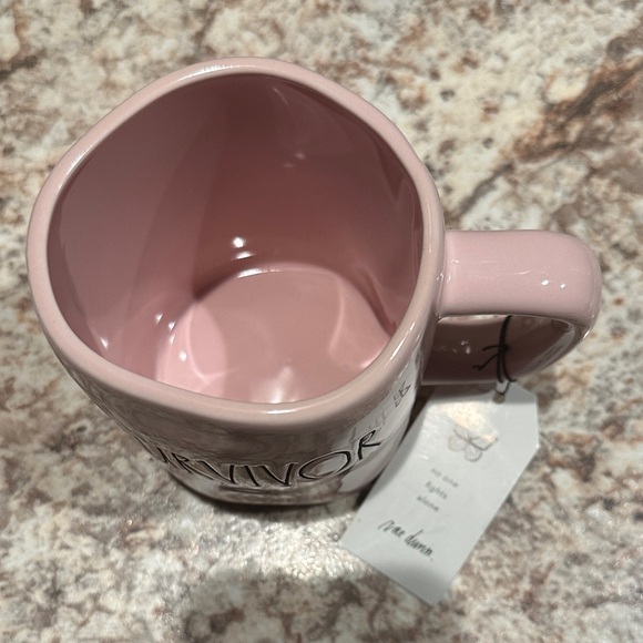 Rae Dunn Pink 'Survivor' Mug - Picture 3 of 4